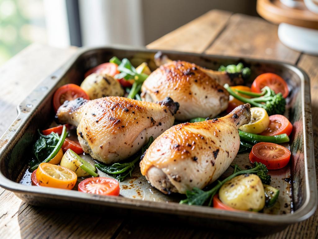 Sheet Pan Chicken and Vegetables